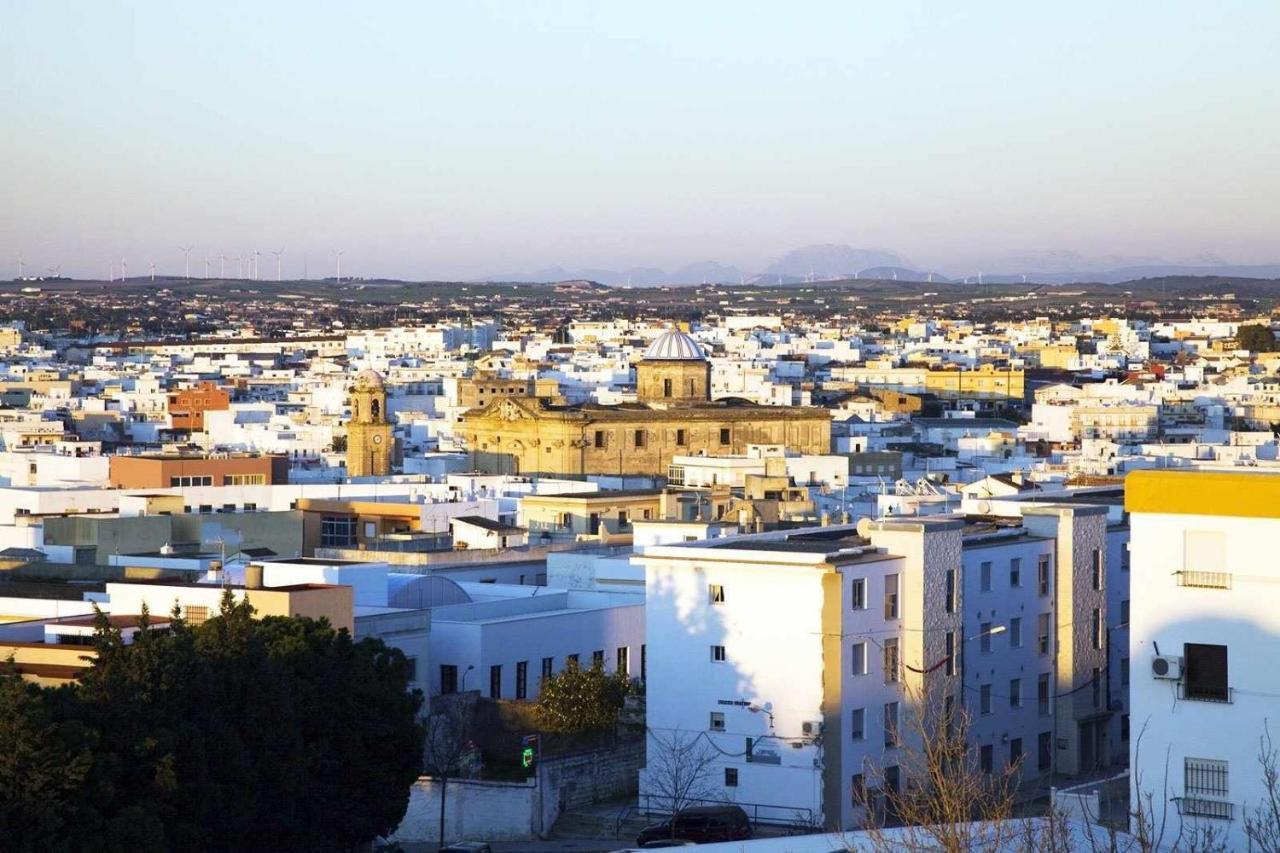 Chiclana-Cabana-Parking-Blue ชิกลานา เด ลา ฟรอนเตรา ภายนอก รูปภาพ