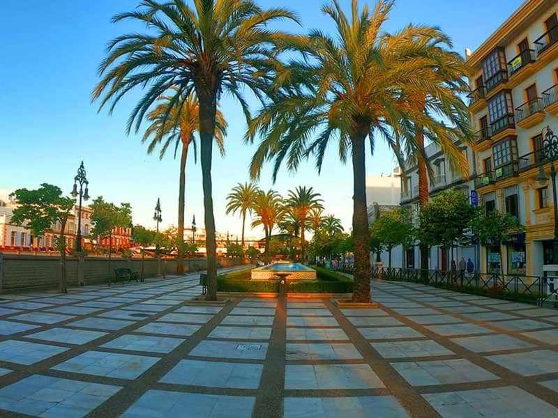 Chiclana-Cabana-Parking-Blue ชิกลานา เด ลา ฟรอนเตรา ภายนอก รูปภาพ