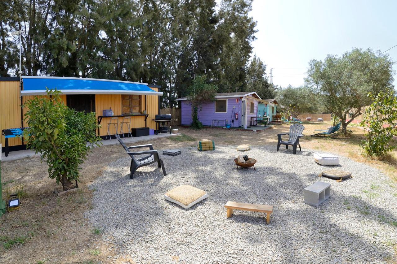 Chiclana-Cabana-Parking-Blue ชิกลานา เด ลา ฟรอนเตรา ภายนอก รูปภาพ